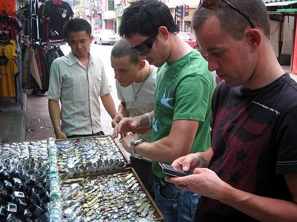 Shopping in Kuala Lumpur.