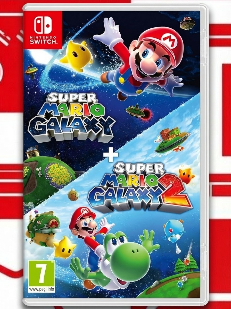 Super Mario Galaxy + Super Mario Galaxy 2
