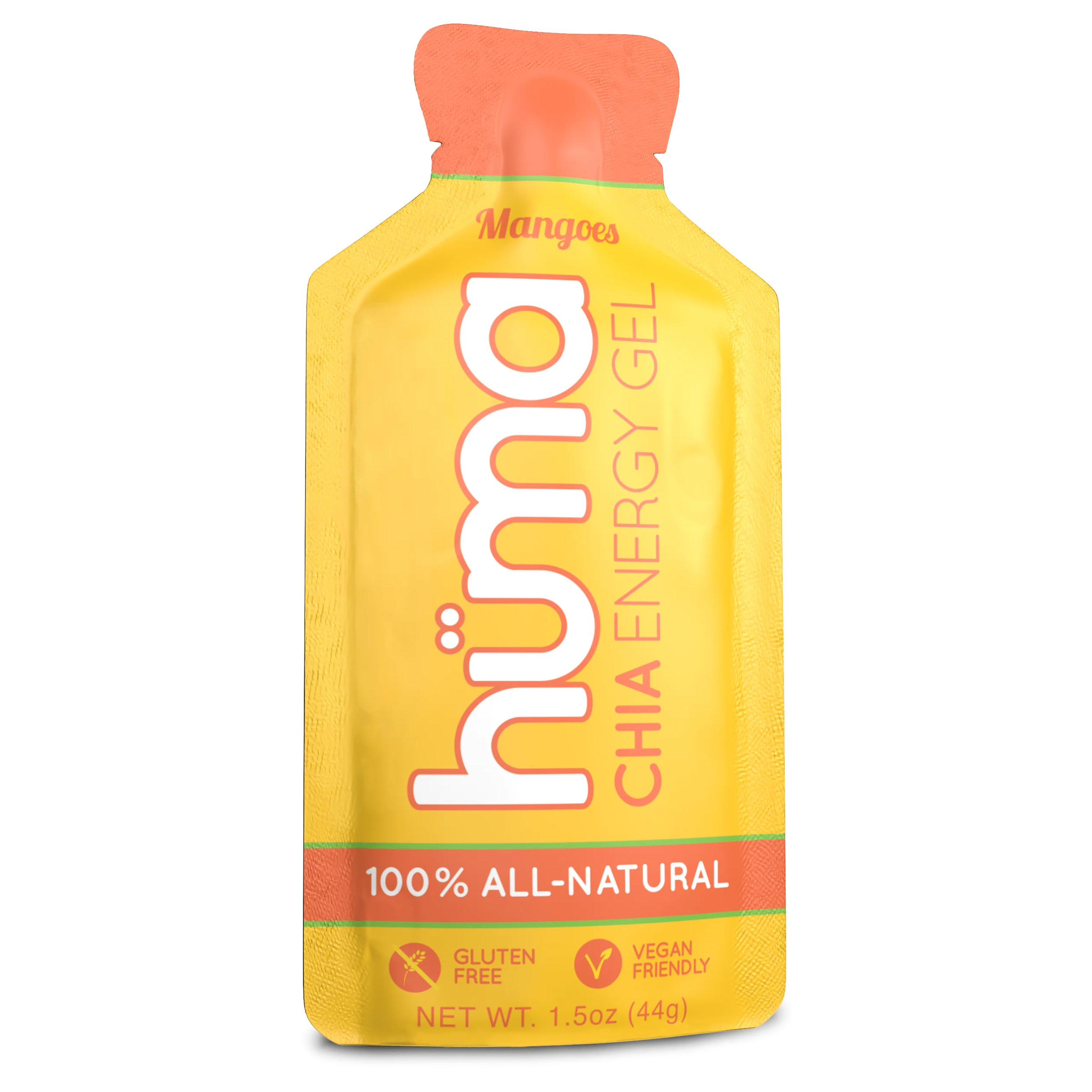 Hüma Chia Energy Gel in Mangoes flavour