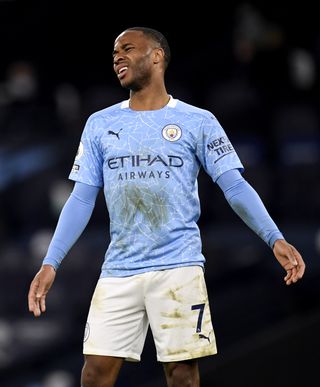 Raheem Sterling was not involved in City's win at Fulham