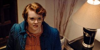 Barb asking Nancy to leave with her.