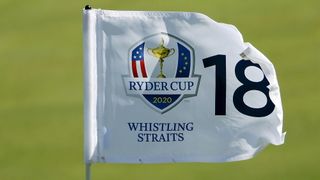 Ryder Cup flag from the 2021 tournament