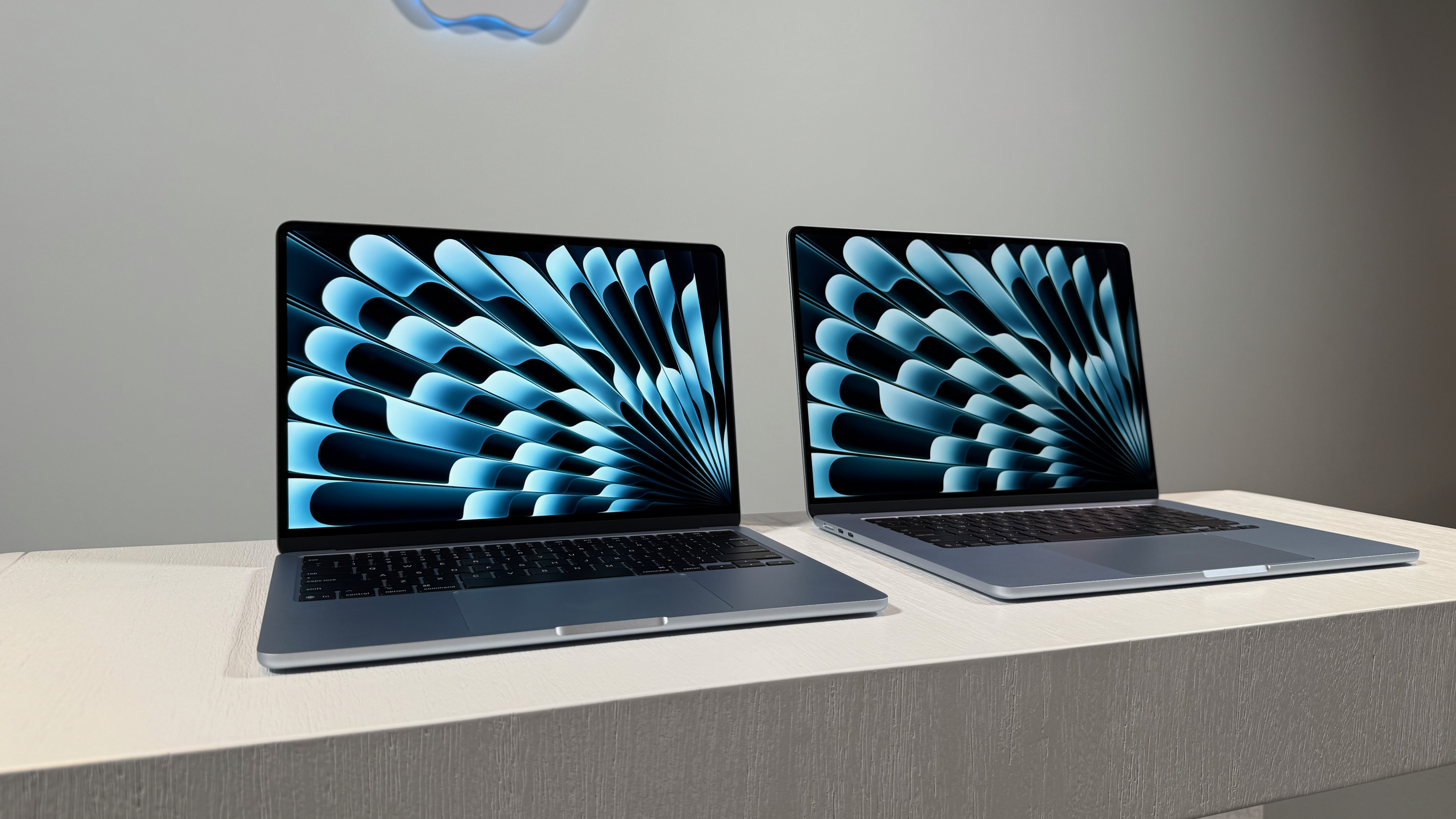 Apple's 13-inch and 15-inch MacBook Air with M4 in Sky Blue