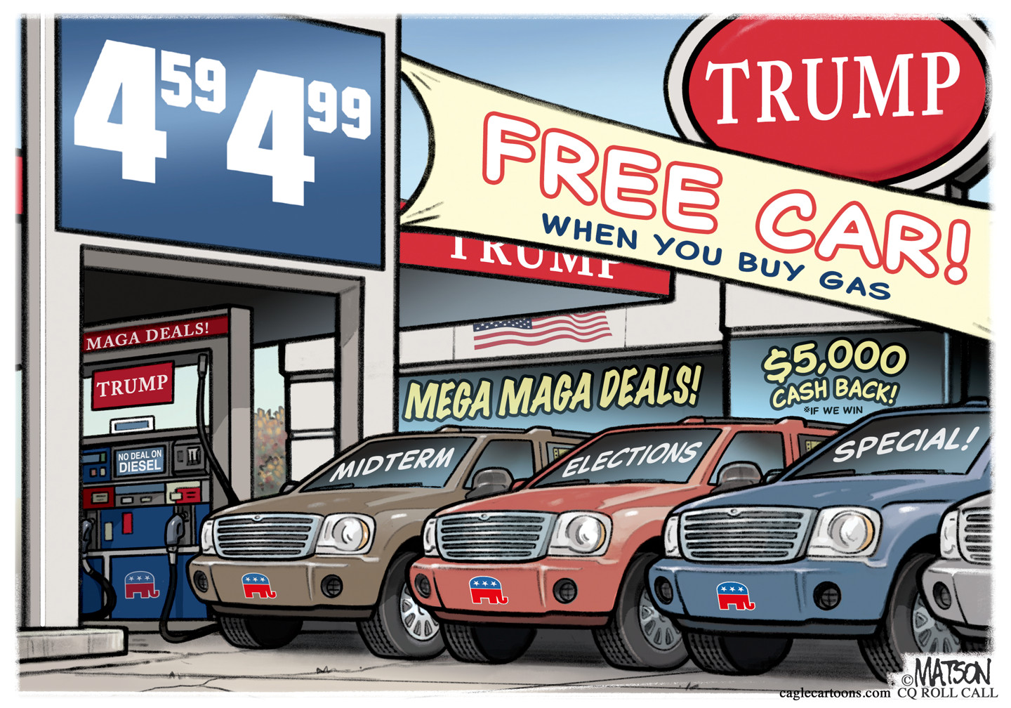 Political cartoon