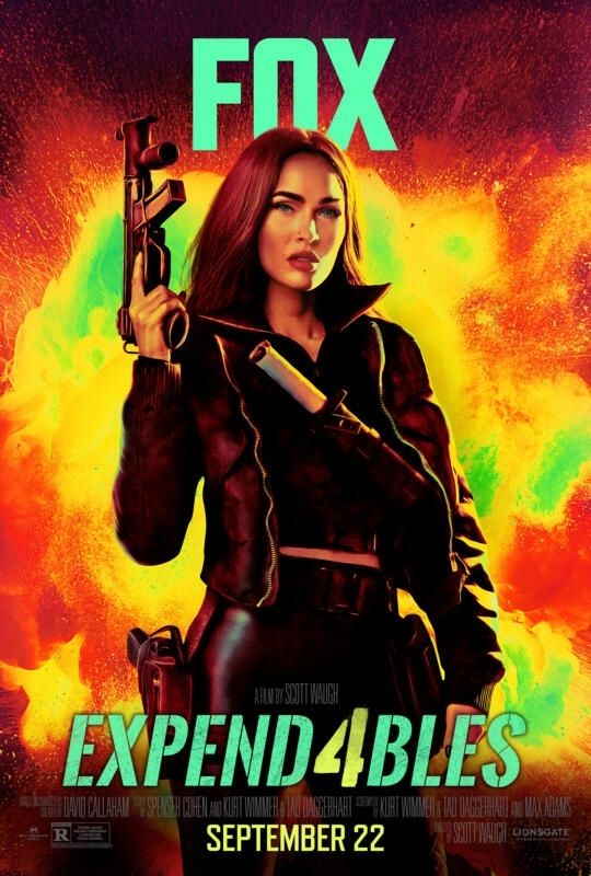 Expendables 4 character poster Megan Fox