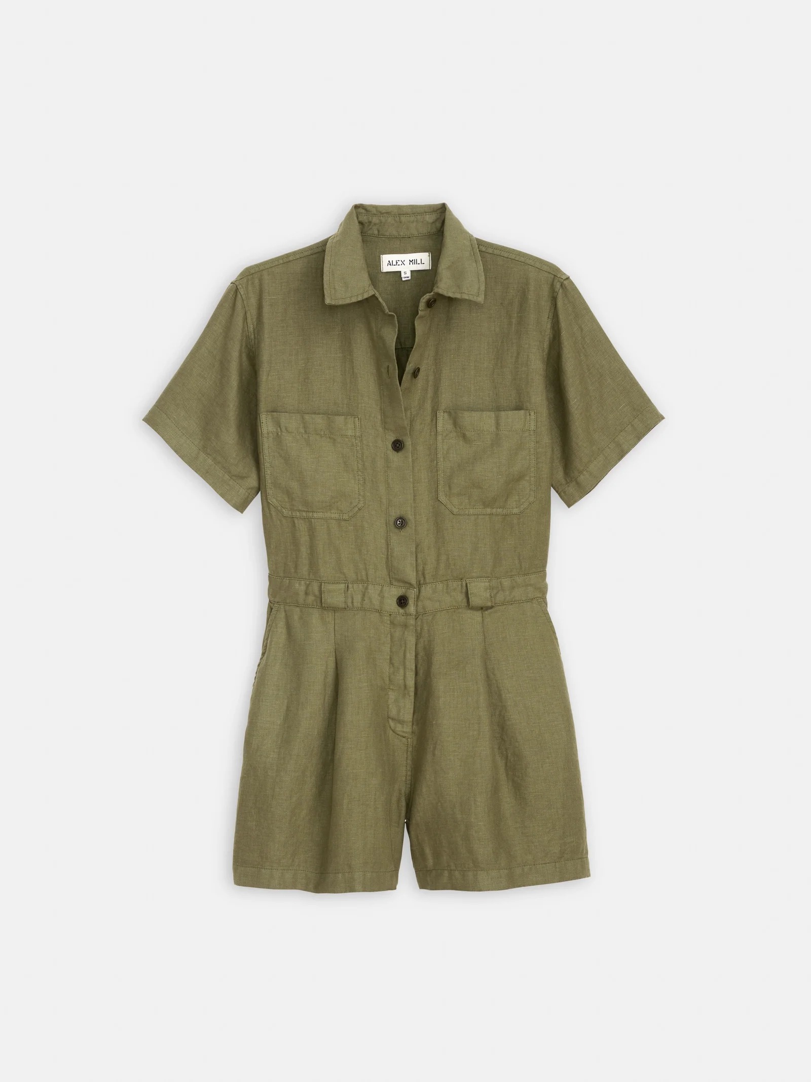 Alex Mill , Cassi Romper in Linen 