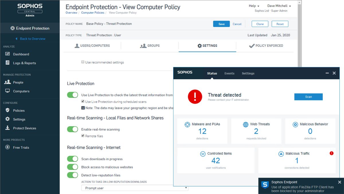 Sophos Central Endpoint Protection review: Because you’re worth it | ITPro