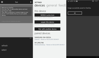 OneClip for Windows Phone
