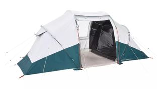 Quechua Arpenaz 4.2 tent on white background