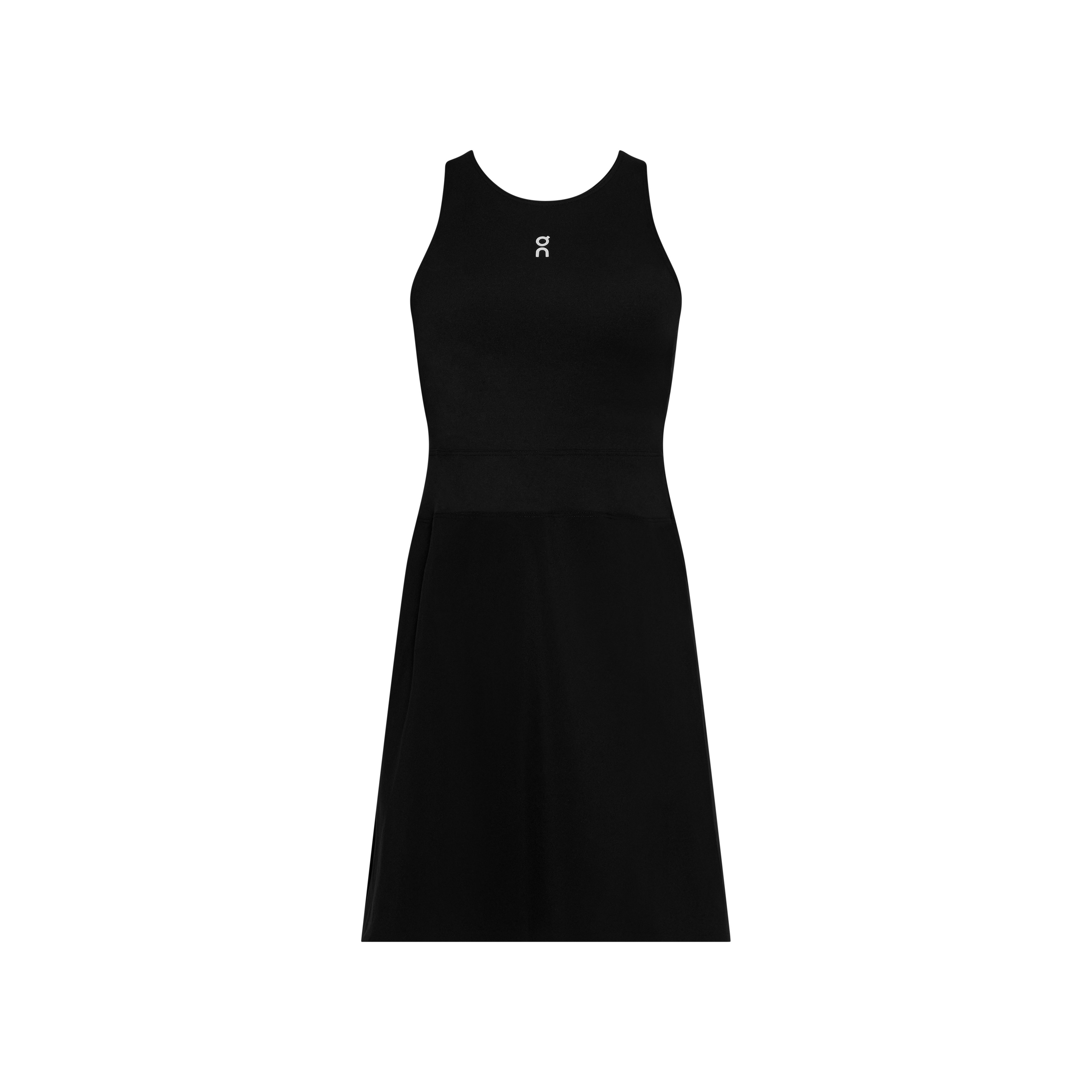 Women's Court Dress Split Black