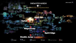 best ori and the will of the wisps abilities - inkwater marsh