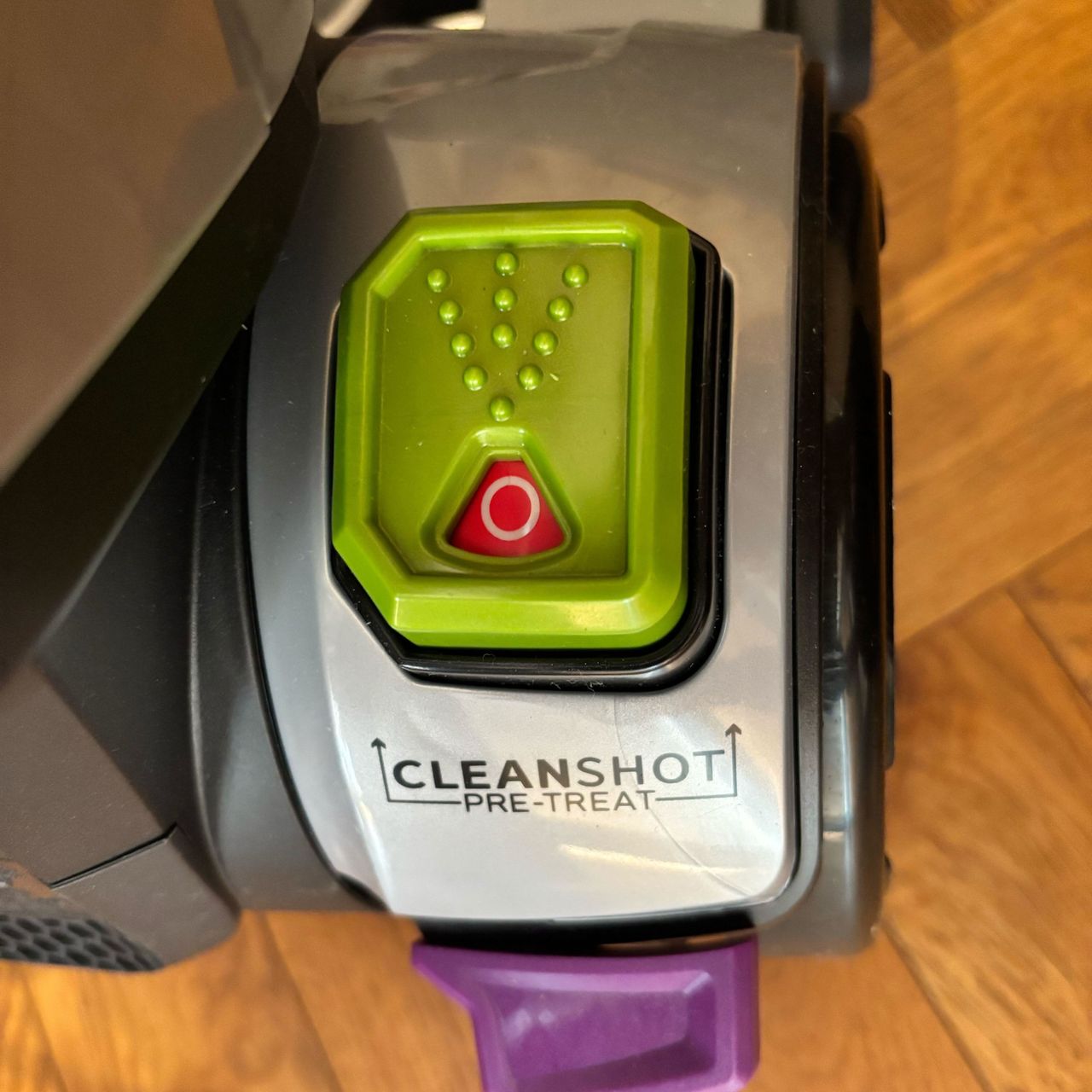 cleanshot spot clean spray on bissell proheat 2x revolution pet pro