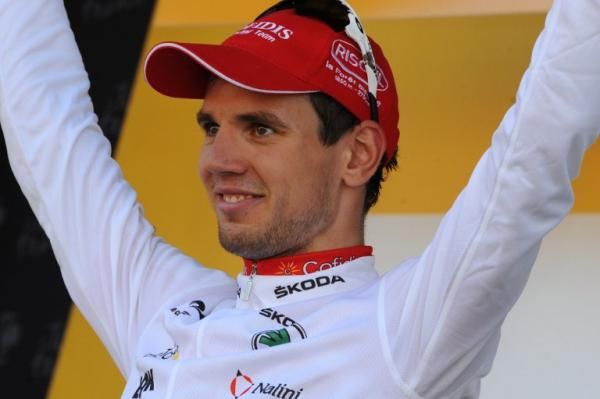 Rein Taaramae took over the best young rider's lead from Van Garderen
