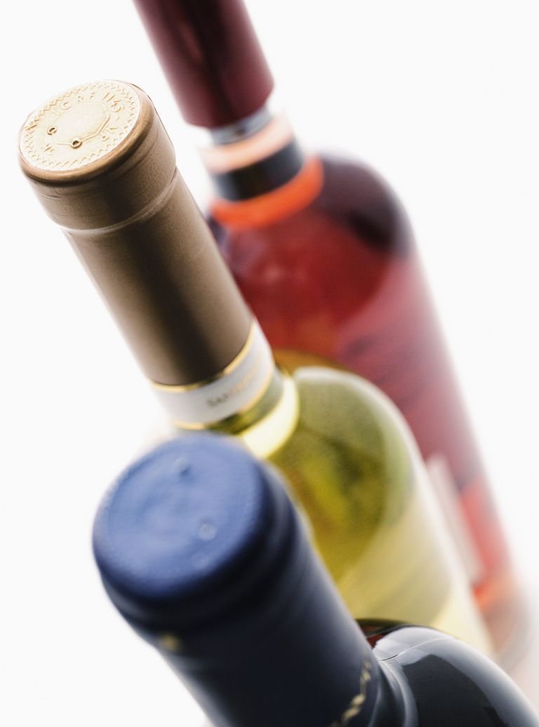 wine bottles