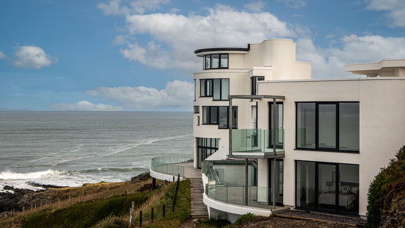 Exterior of the Grand Designs lighthouse