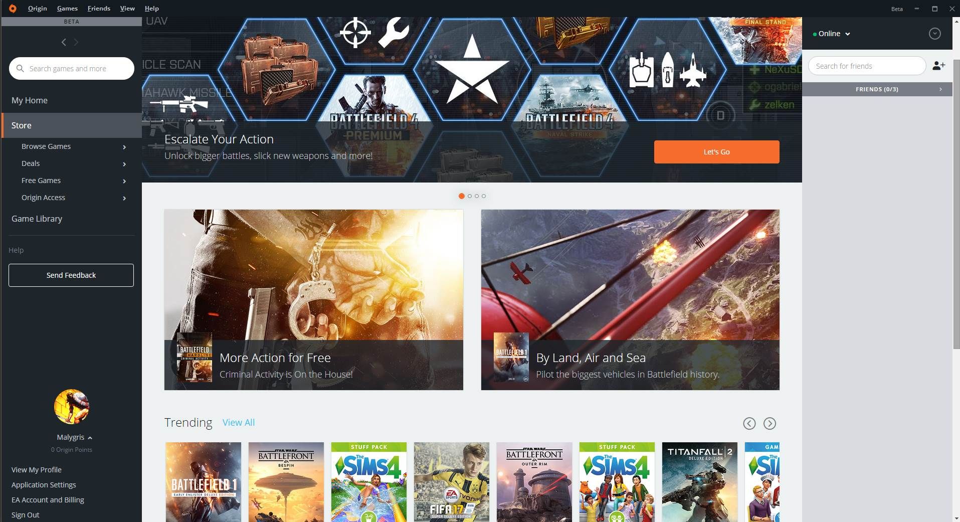 Origin undergoes major changes in latest beta update, and it's so much ...