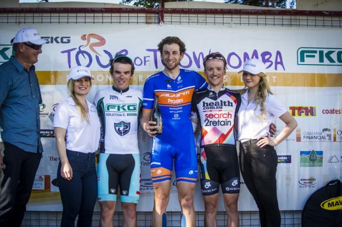 The top three from stage 5