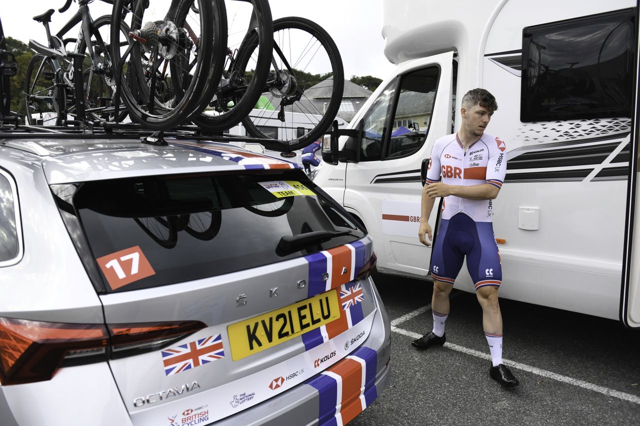 Picture by SWpix.com - 08/09/2021 - Cycling - AJ Bell Tour of Britain Stage 4 - Aberaeron to Great Orme, Llandudno, England - Team GBCT.