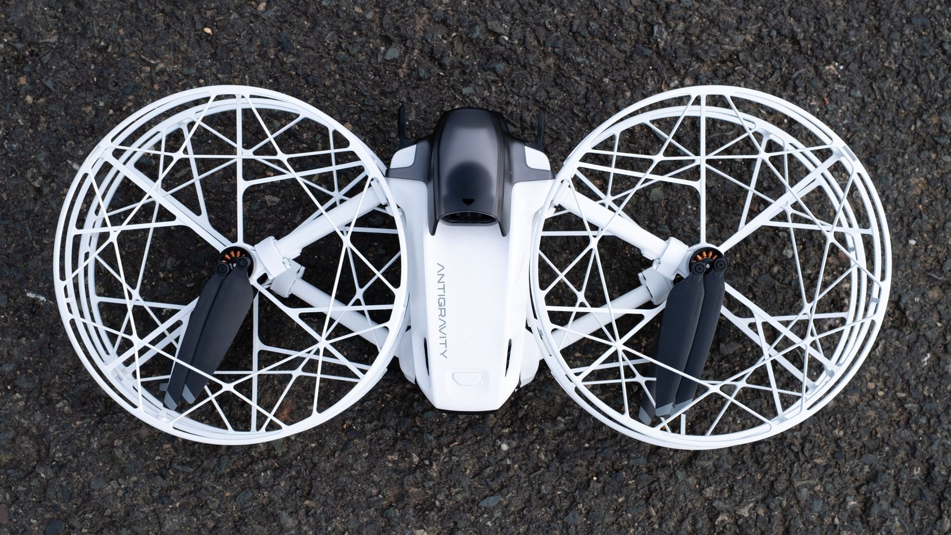 Antigravity A1 Follow Me Bundle A1 folded with propeller guards
