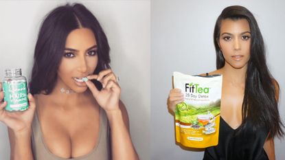 Kim Kardashian, Kourtney Kardashian ads