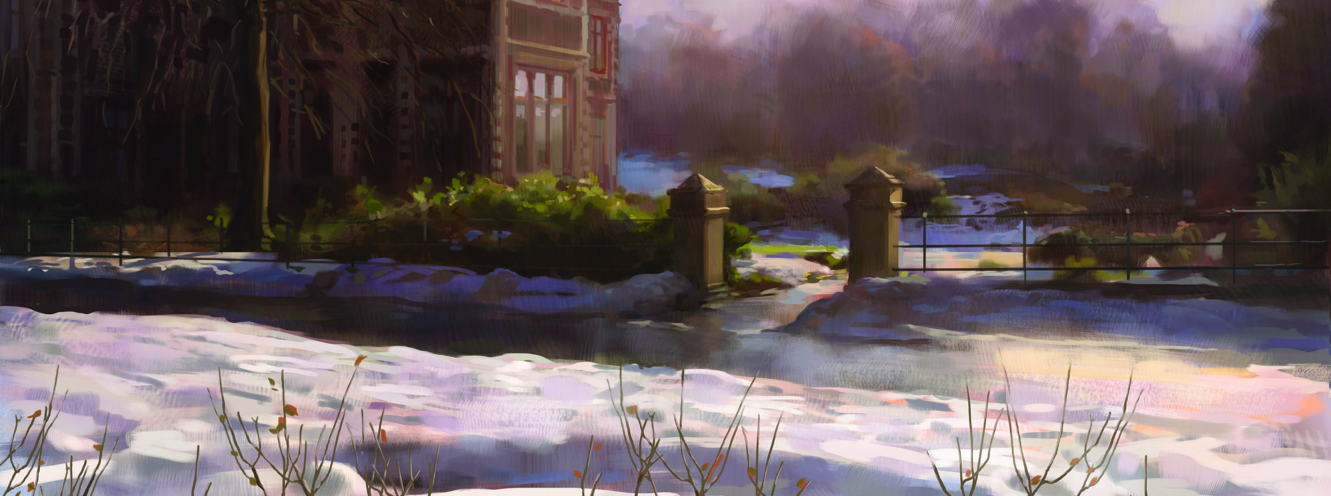 Photoshop plein air painting tutorial