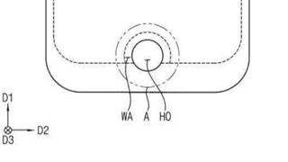 The Galaxy S9 could have a circular notch in the screen. Credit: GalaxyClub / KIPRIS