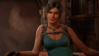Lara Croft in a screenshot from Tomb Raider: Legacy of Atlantis.