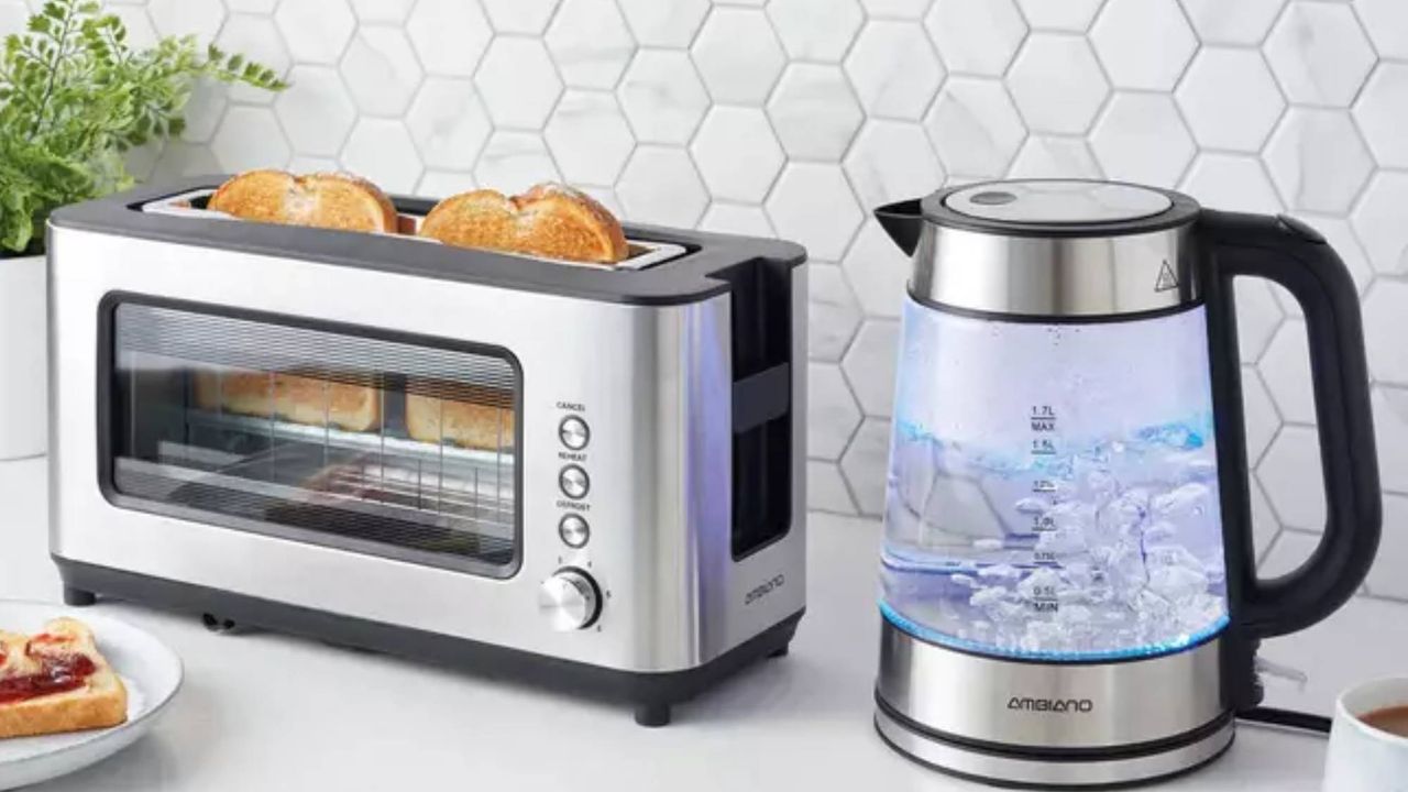 aldi glass toaster