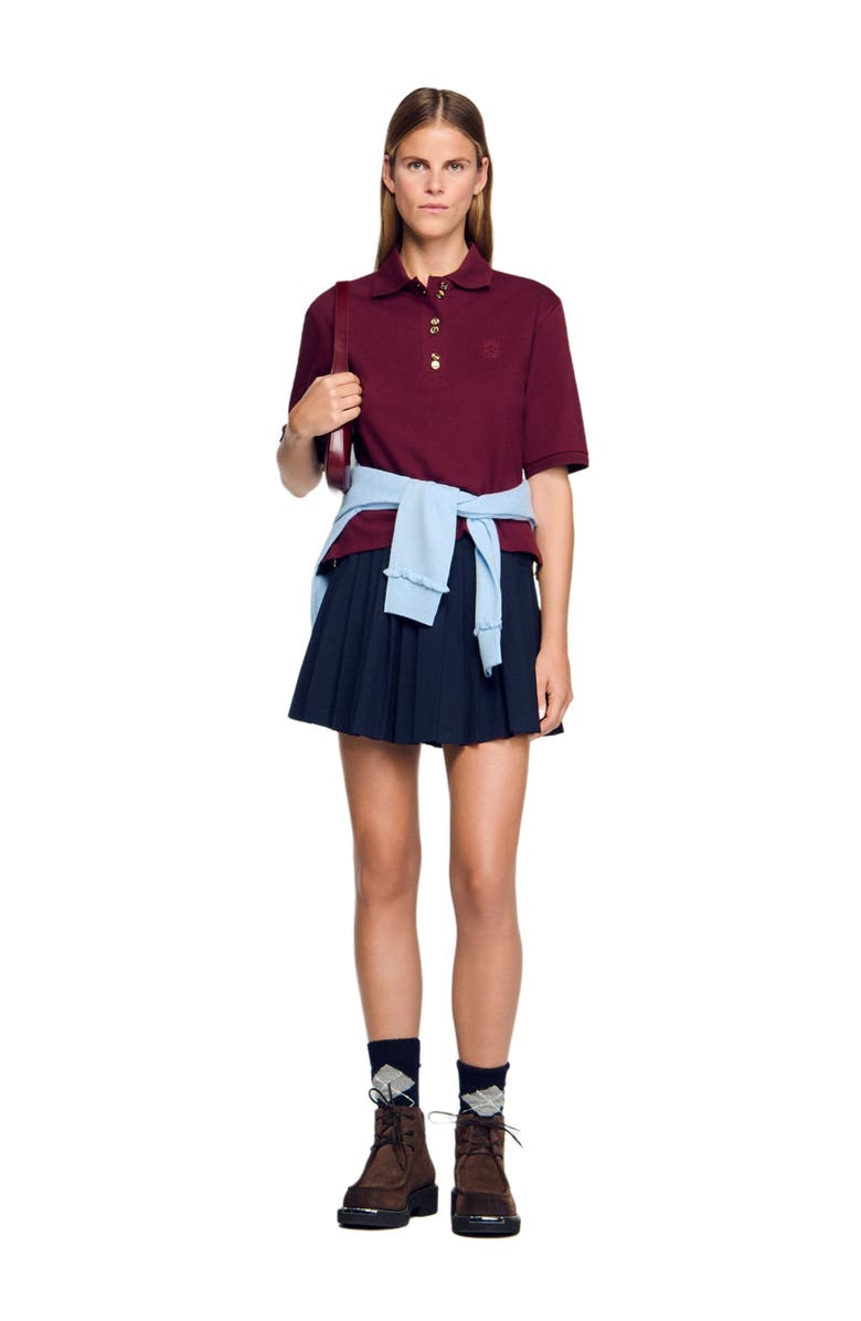 Fancy Button Polo Shirt