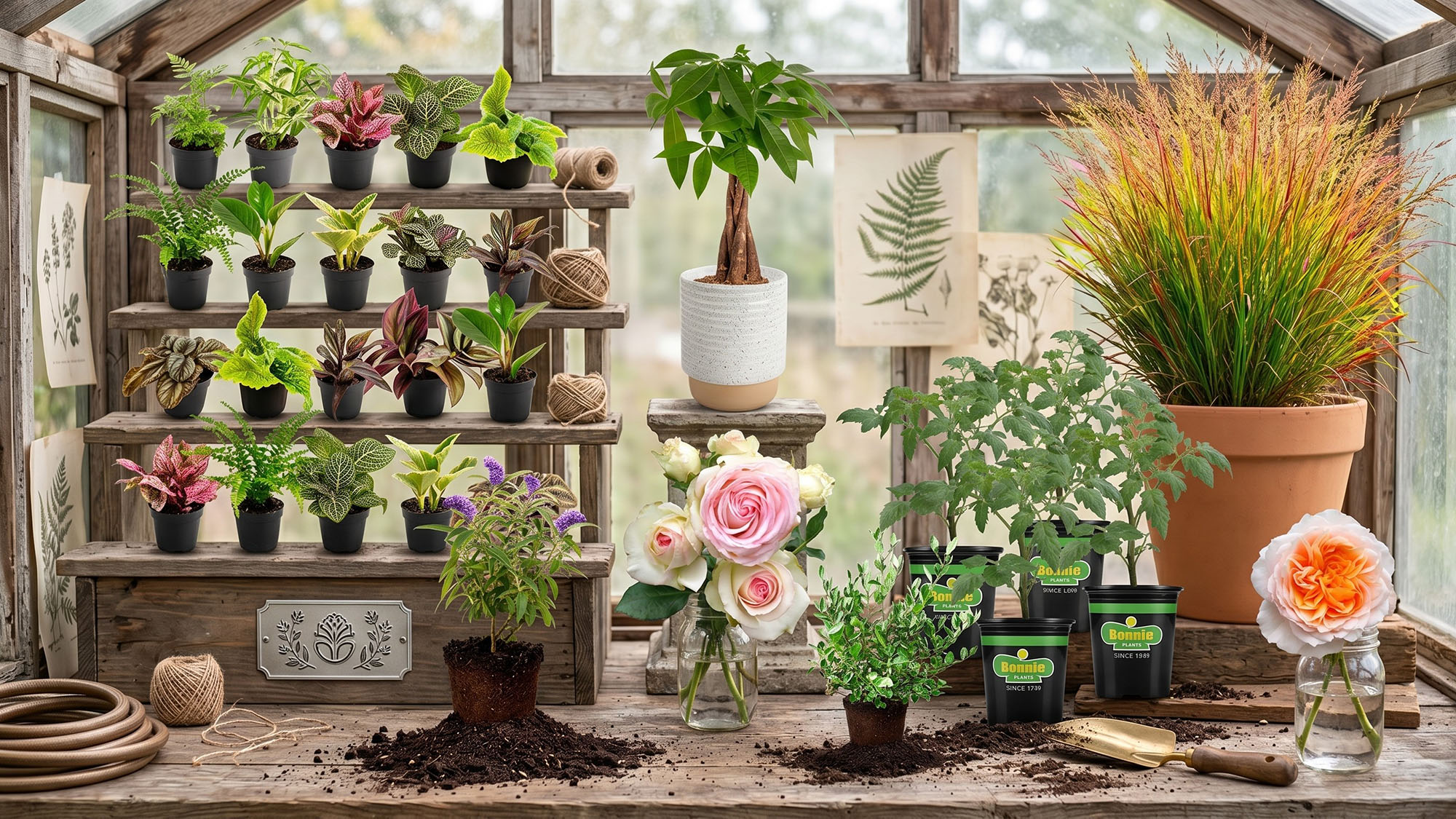 AI generated showcase of plants that are on Amazon Prime Day Deals