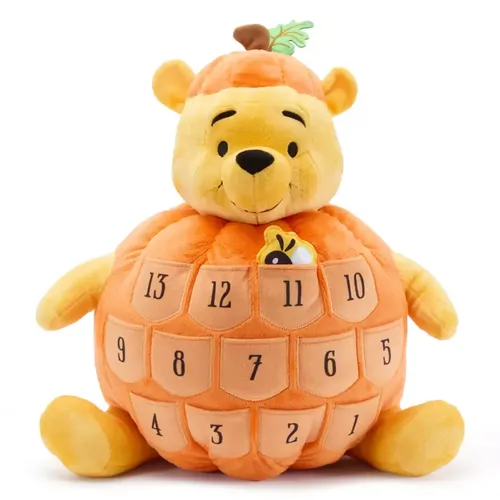 Winnie the Pooh Plush Halloween Countdown Calendar