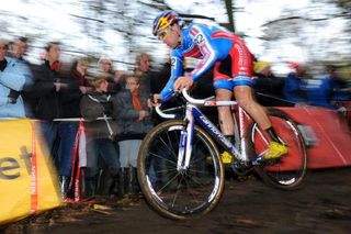 USA champion Tim Johnson (Cannondale-Cyclocrossworld) rode to 12th in Gavere.
