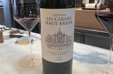 Pessac-L&eacute;ognan 2022 in bottle