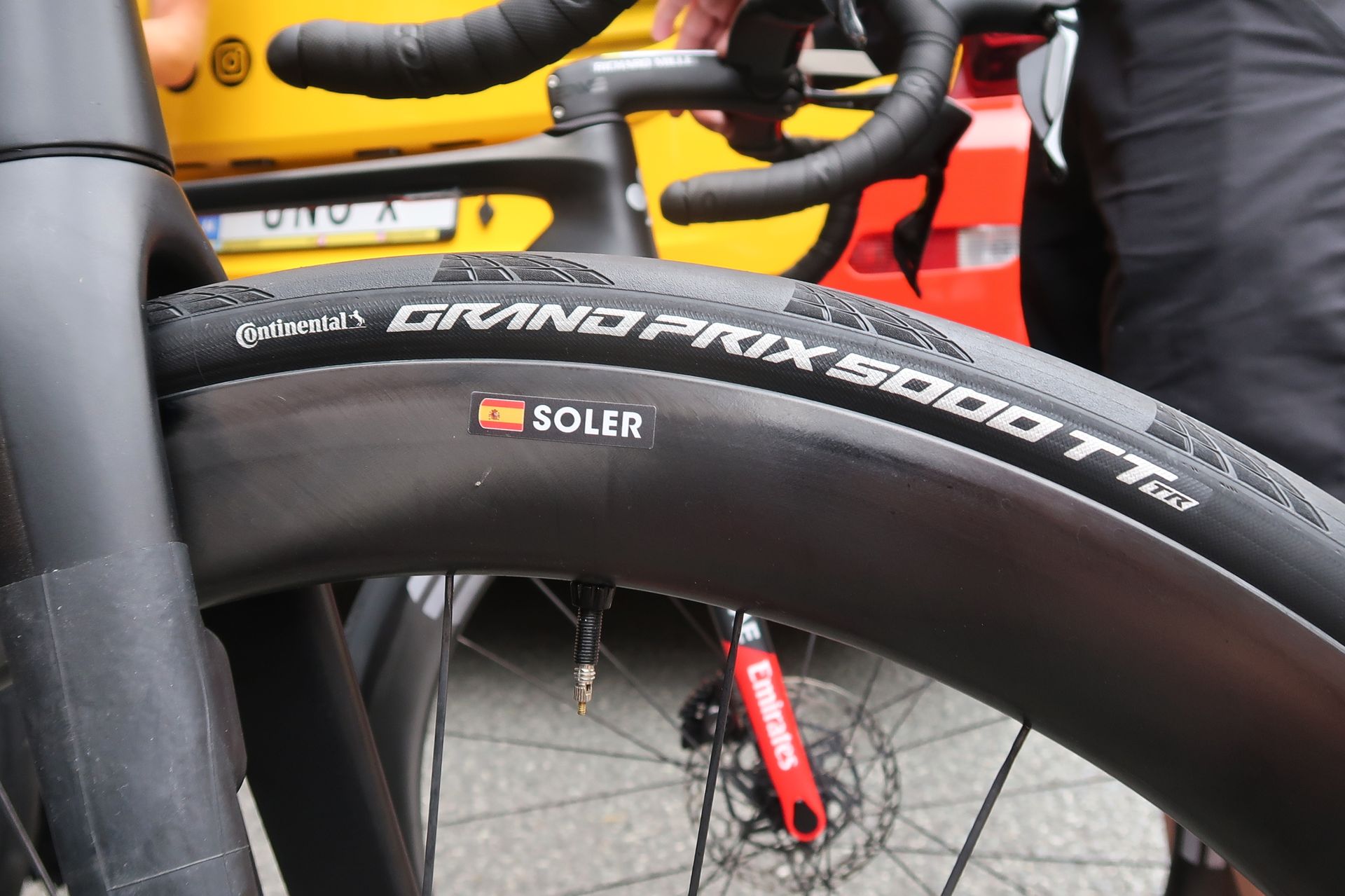 Marc Soler's GP 5000 TT tyre