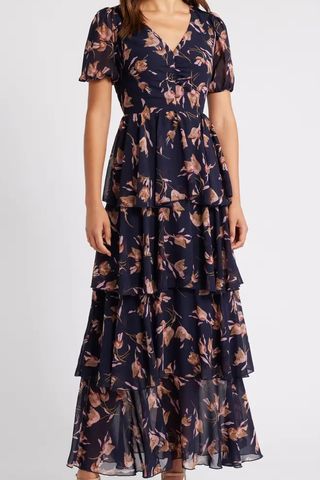 Chelsea28 Floral Tiered Dress