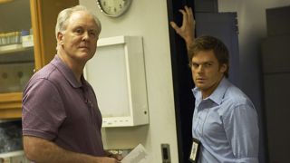 John Lithgow and Michael C. Hall on Dexter