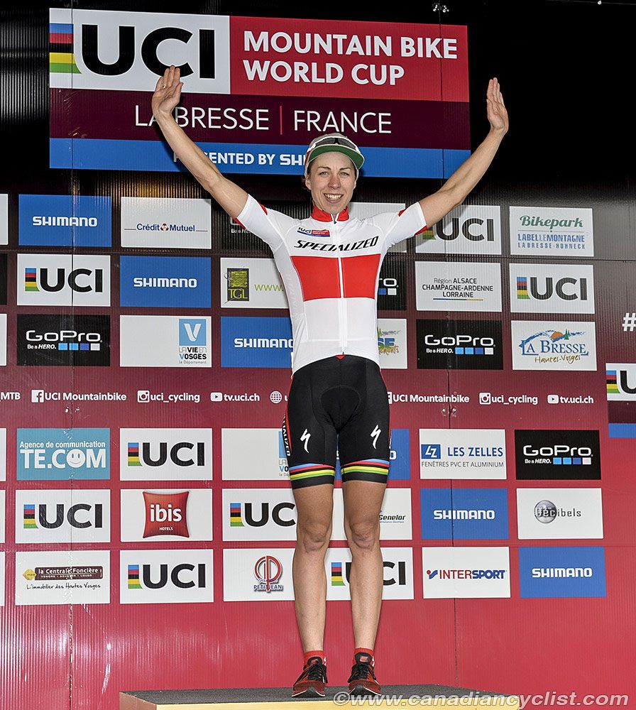 World Cup leader Annika Langvad (Specialized Racing)