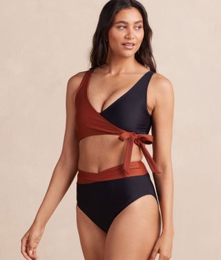 Summersalt + The Perfect Wrap Bikini Top