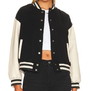 Baseball jacket from Revolve