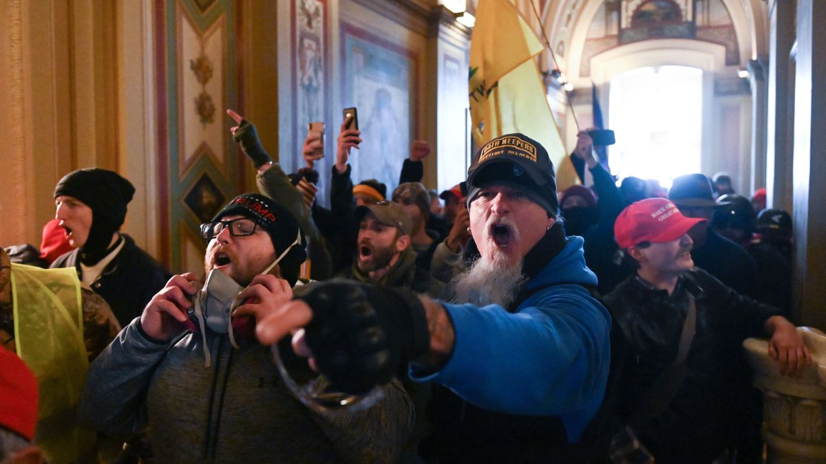 Jon Schaffer stormed the Capitol