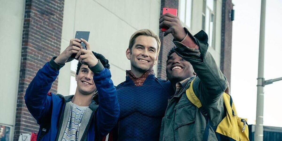 the boys homelander selfies amazon