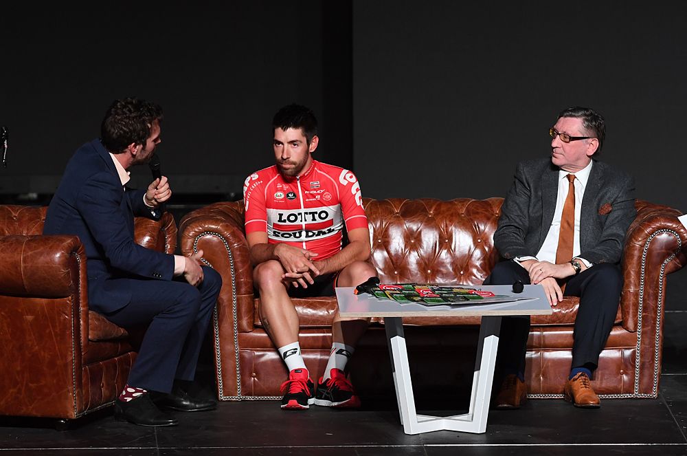 Thomas De Gendt is interviewed