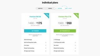 pCloud's pricing plans