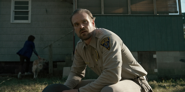 David Harbour in Stranger Things