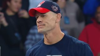 John Cena at his final appearance.