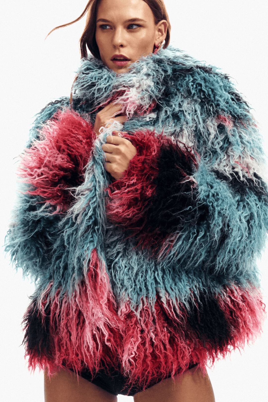 Desigual, Short Faux Fur Jacket