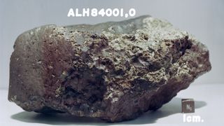 a black rock