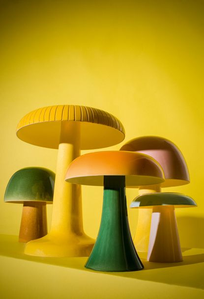 Jos Devriendt’s handcrafted porcelain mushroom lamps | Wallpaper