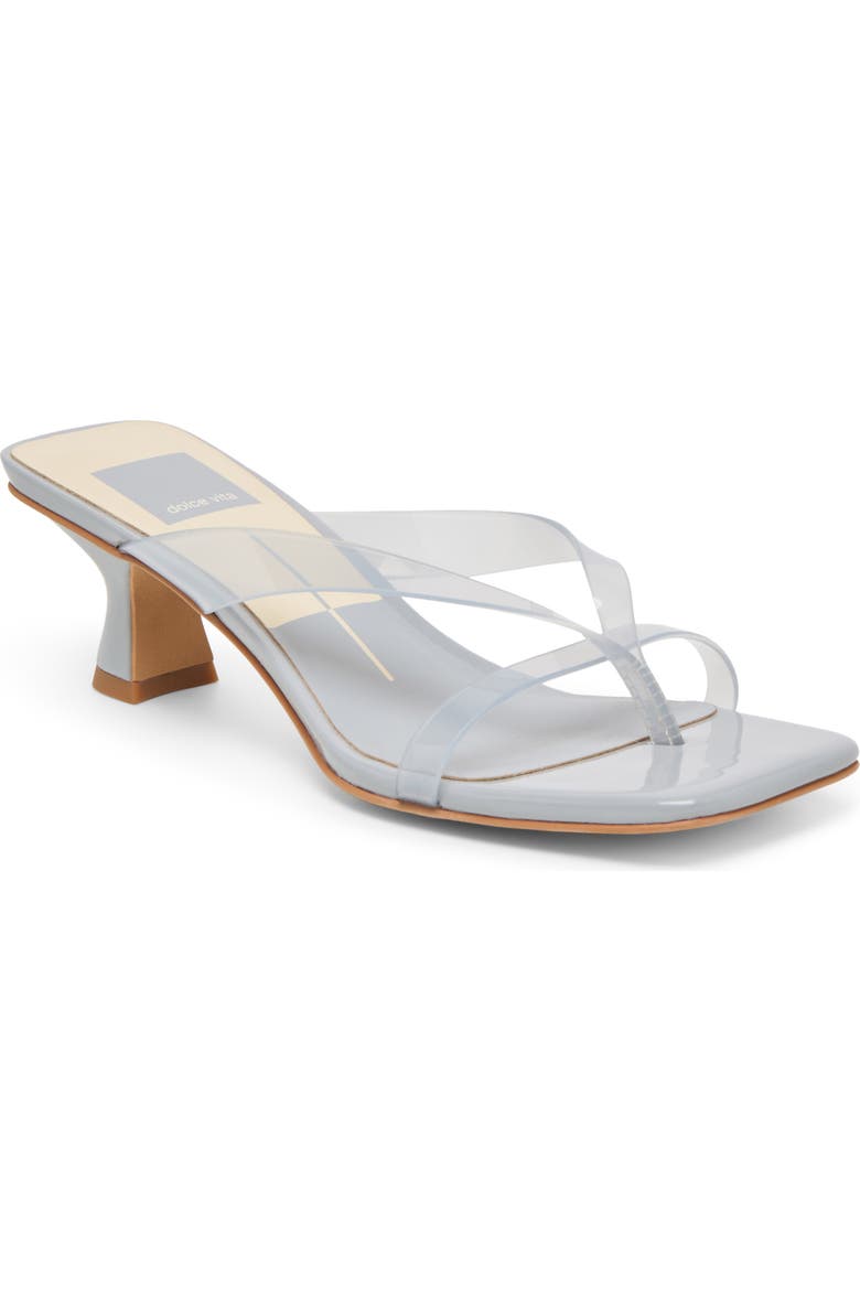 Brevel Vinyl Translucent Strap Sandal