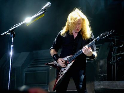 Dave Mustaine of Megadeath.